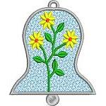 Bell of Flowers Bookmark