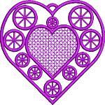 Wheel of Hearts Bookmark