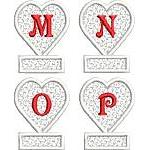 M to P Pencil Toppers