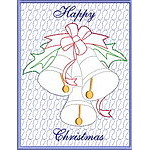 Trapunto Christmas Greeting Cards 01