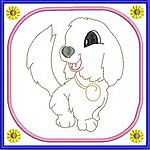 Trapunto Cats and Dogs Quiltblocks