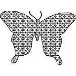 Blackwork Butterfly 06