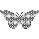 Blackwork Butterfly 08
