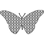 Blackwork Butterfly 10