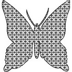 Blackwork Butterfly 12