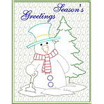 Christmas Greeting Card Front 04