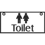 Bathroom Direction Sign 03