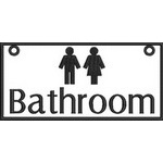 Bathroom Direction Sign 04