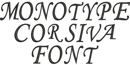 download monotype corsiva font free