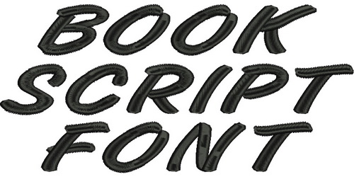 Book Script Font