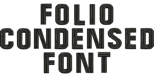 Folio Condensed Font