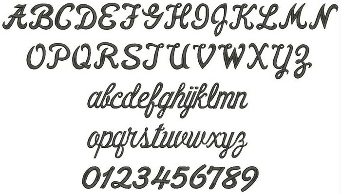 Traditional Font
