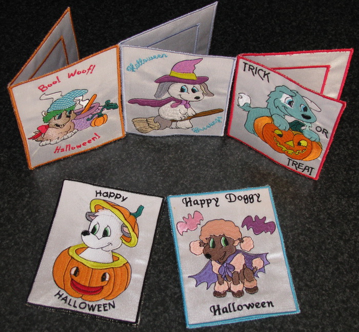Greeting Cards Halloween Puppies01