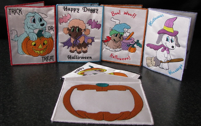 Greeting Cards Halloween Puppies02